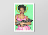 Signed Ltd. Edition Print | Lady Rihanna