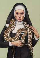 Signed Ltd. Edition Print | Nun the Wiser