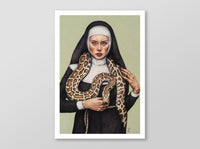 Signed Ltd. Edition Print | Nun the Wiser