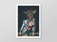Signed Ltd. Edition Print | Big Bad Red