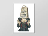 Signed Ltd. Edition Print | Brown Baggin' It No. 2