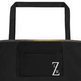 large interior bag pocket with Liana Z. Weber Logo in bottom right corner